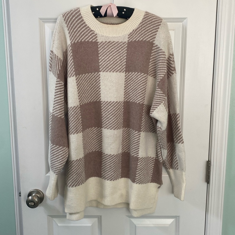 Abercrombie oversized tunic sweater